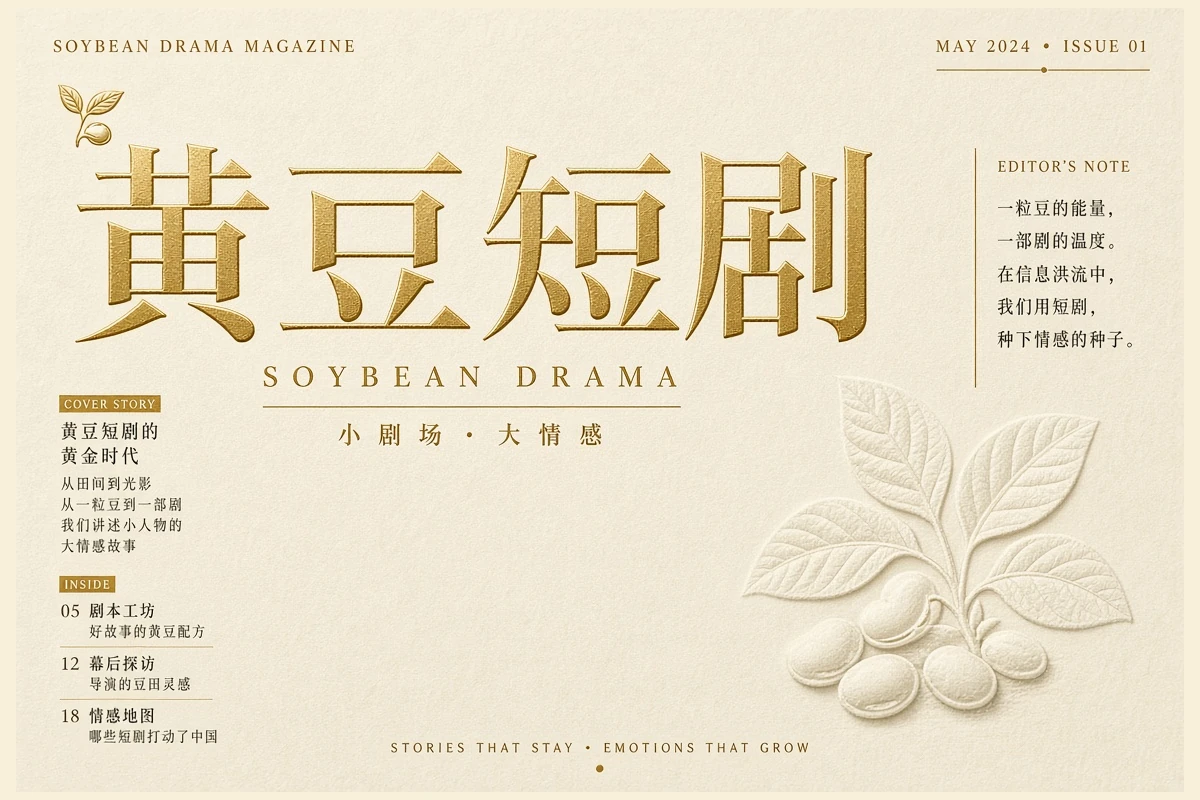 豆册栏目主题视觉